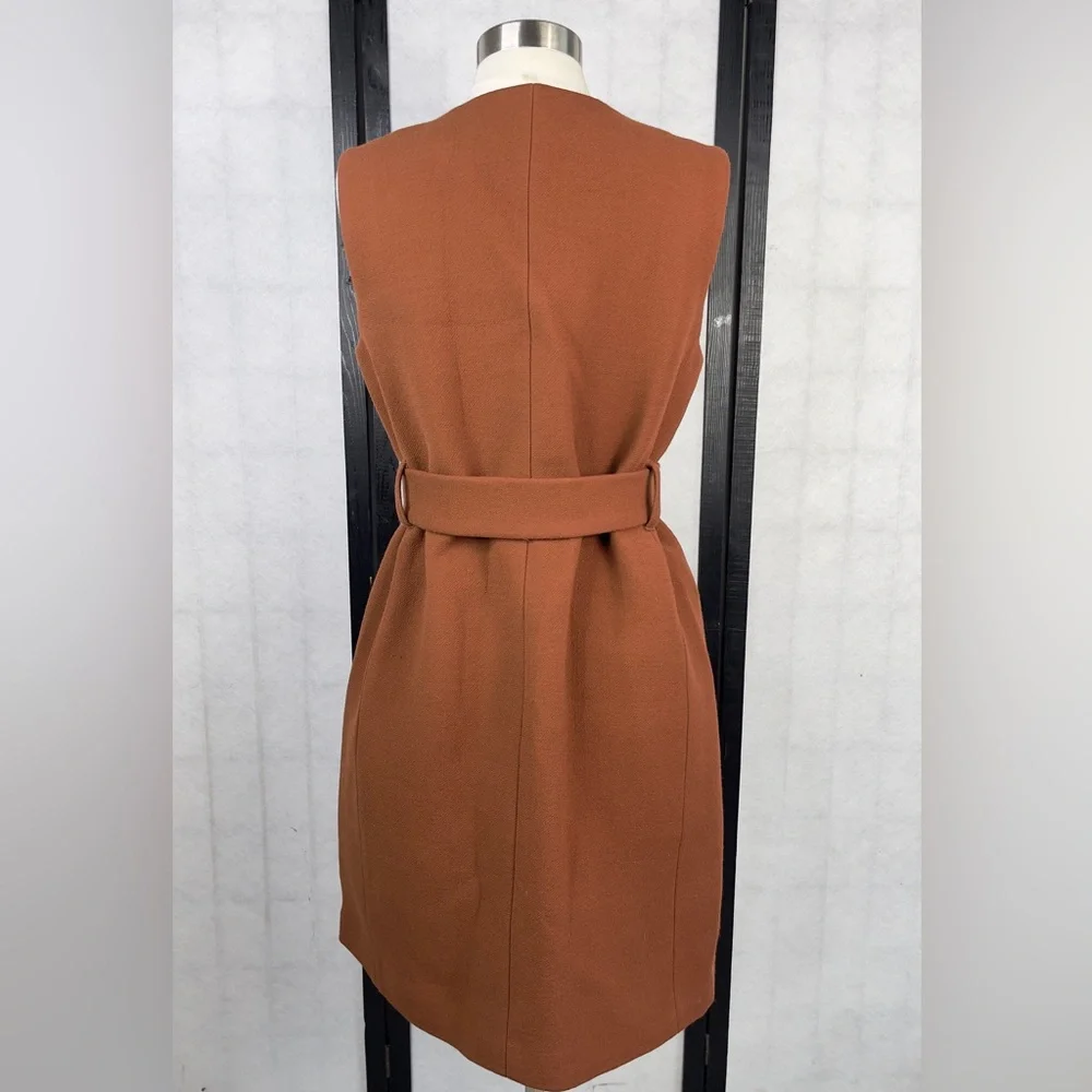 J. Crew Rust Sleeveless Mini Dress - Picture 3 of 9